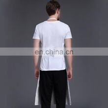 Classic Butcher Private Label Promotional Low MOQ OEM Wholesale Customize Leather Aprons thumbnail-3