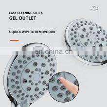 Hot Sale ABS Plastic Watermark Bathroom Rainfall Hand Shower Hand Held 5 Functions Shower Head thumbnail-4