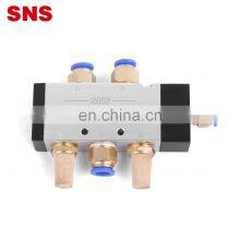 SNS 4A Series Factory Low Price Pneumatic Operated 5 Way Air Control Solenoid Valve thumbnail-4