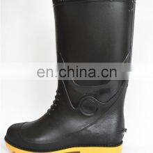 PVC Rubber Men Rubber Rain Work Boots 25cm Safety Shoe thumbnail-2
