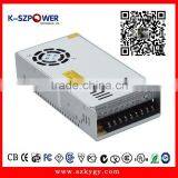 2015 K-63 300w series ac/dc switching power supply for led & 12v power supply ,24v power supply for CE UL listed