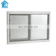 AWA And WERS Certified Champagne Color Aluminum Profile Horizontal Slide Window