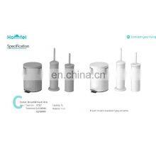 Round Trash Bin Entry-level Powder Coating Pedal Bin With Removable Inner Bucket thumbnail-5