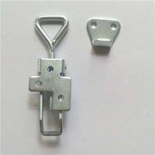 Zine Plated Toggle Catch Lock Trailer Adjustable Self-Locking Buckle Cabinet Box Lock Clamp Hasp Draw Latches thumbnail-3