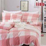 Yarn Dye Plaid fabric bedding sets, 100% Cotton Bedding sets, Vintage Comfortable style bed Linen