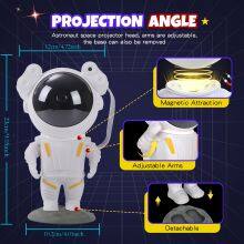 Galaxy Night Light Projector With Remote Control 360°Rotatable Nebula Projector Usb Astronaut Led Lamp For Room Decoration thumbnail-5