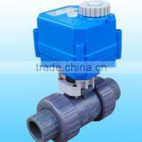 KLD100 Small 2-way Actuator Ball Valve(plastic) for Automatic Control, Water Treatment