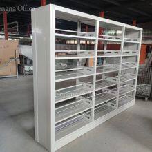 Space-Saving Bookshelf 2790mm Width Double-Sided With Book Stoppers for School Library thumbnail-2