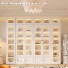 Luxury Commercial Jewelry Display Case Perfume Showcase With Glass Doors for Retail Shop and Hotel Lobby thumbnail-5
