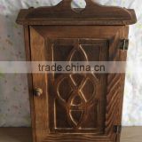 Antique Wooden Key Box, Wholesale Key Storage Box, Wooden Wall Hanging Key Box