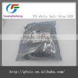 F5 White Hair Blue LED