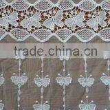 Lace Fabric Hot Organdy Embroidery Lace Milk Silk Full Lace for Accessory thumbnail-2