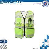 high visible red/yellow/green reflective workwear