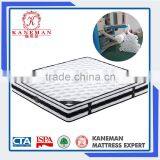 2016 Best Selling 10 Inch King Pocket Spring Euro Pillow Top Mattress