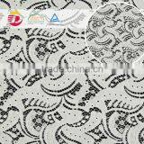 New Products Cheap 3D White Cotton Lace Embroidery Fabric for Bridal Dress thumbnail-2