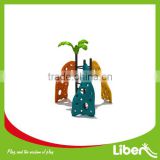 Children plastic and mental pipe climbing structurer/climbing in park