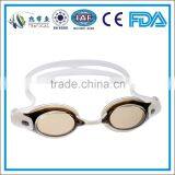 Custom Competition Swimming Goggles in Blue Lens , Triathlon Swimming Goggles , Waterproof Swimming Goggles thumbnail-2