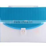 Stationery Office Use A4/FC Colorful Transparent Plastic Wallet PP Folding Plastic Wallet thumbnail-4
