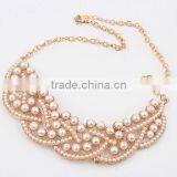 Jewel Beads Pendant Scarf Necklace thumbnail-1