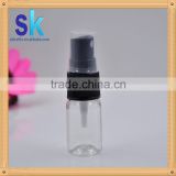 10ml pet plastic bottle with spray cap for lotion