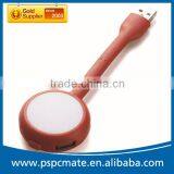 Innovative Gift Flexible 4 Port USB 2.0 HUB With LED Lamp thumbnail-2