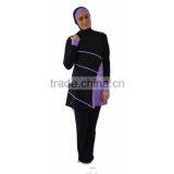 Arabic Women Muslim Islamic Modest Full Cover Swimsuit Abaya thumbnail-6