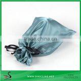 Sinicline Custom Made Luxury Satin Pouch for Jewelry