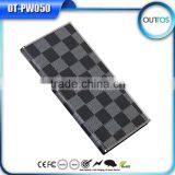 Promotion Polymer Ultra Thin Imitate Leather Power Bank 8000mAh for Mobile Phone