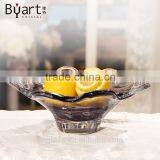 New Design Elegant Purple Glass Plate thumbnail-1