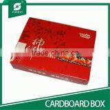 HOT-SALES CARDBOARD BOX FOR PACKING CHINESE SPECIALTY