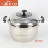 Kitchen Utensil: Stainless Steel Vegetable Steamer Food Steamer Steam Pot thumbnail-4