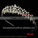 Fashion rhinestones tiara crown in popular design