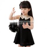 Summer 2015 New Lovely Baby girl Dress Children Girl clothes Sequins Collar Sleeveless Lace Floral Princess Dress Party OEM G30                        
                                                Quality Choice