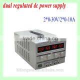 Dual Channel dc Power Supply(2*30V/10A), Two Way Regulated Output,convert Automatic Power Supply