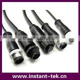 INST Waterproof Electric Connector Cable With Plug