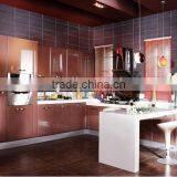 Lacquer Kitchen Cabinets With Breakfast Bar Design High Quality in the Market thumbnail-1