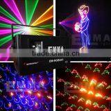 2w Black Mini LED Laser Projector DJ Disco Bar Stage House Lighting