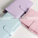 Top quality new design pu/genuine leather customer design portfolio/folder with delicate buckles