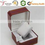 PU Engraved Leather Cover EVA Insert Pillow Rustic Watch Box thumbnail-4