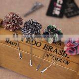 Wedding Boutonniere, Wedding Lapel Pin, Mens Button Lapel Flower thumbnail-2