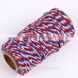 Fashion Good Quality Colored Twisted Cotton Rope Twine thumbnail-4