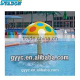 Hot sale pool spa fiberglass water mushroom for swimming pool
