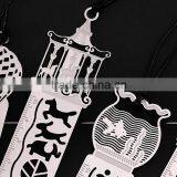 Student Blank Hollow Out Metal Ruler/korean Bookmark