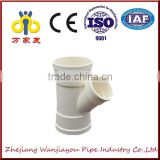 Manufacture Water Supply Plastic Pvc Water Pipe/ PVC fitting oblique diameter tee