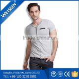 180 Grams New Style Silk/cotton Short Sleeve Custom High End Tshirts thumbnail-1