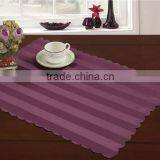 Dobby Striped Table Linens/ Polyester Tablecloth/Jacquard Tablecloth thumbnail-2