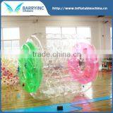 14 Years Guangzhou PVC or TPU Inflatable Water Roller Ball Water Play Equipment thumbnail-1