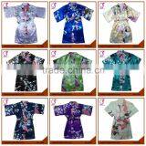 2305 Wholesales Children 13 Colors 7 Size Silk Satin Robe thumbnail-4
