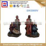 Religious Polyresin Crafts and Resin Nativity Figurines Holy Family Statue for Church Decoration thumbnail-2