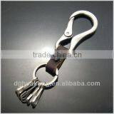 Endurable Hk100 Handmade Leather Keychain With Superbig Carabiner